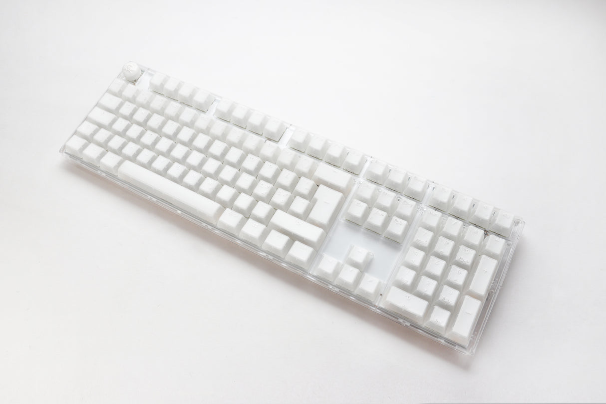 Ducky One 3 - Aura White Nordic - Fullstorlek - Cherry Silent Red - RGB