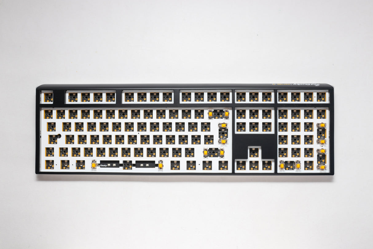 Ducky One 3 - Hot Swap ISO Barebone Black - Fullstorlek - RGB - Utan brytare/tangentknappar