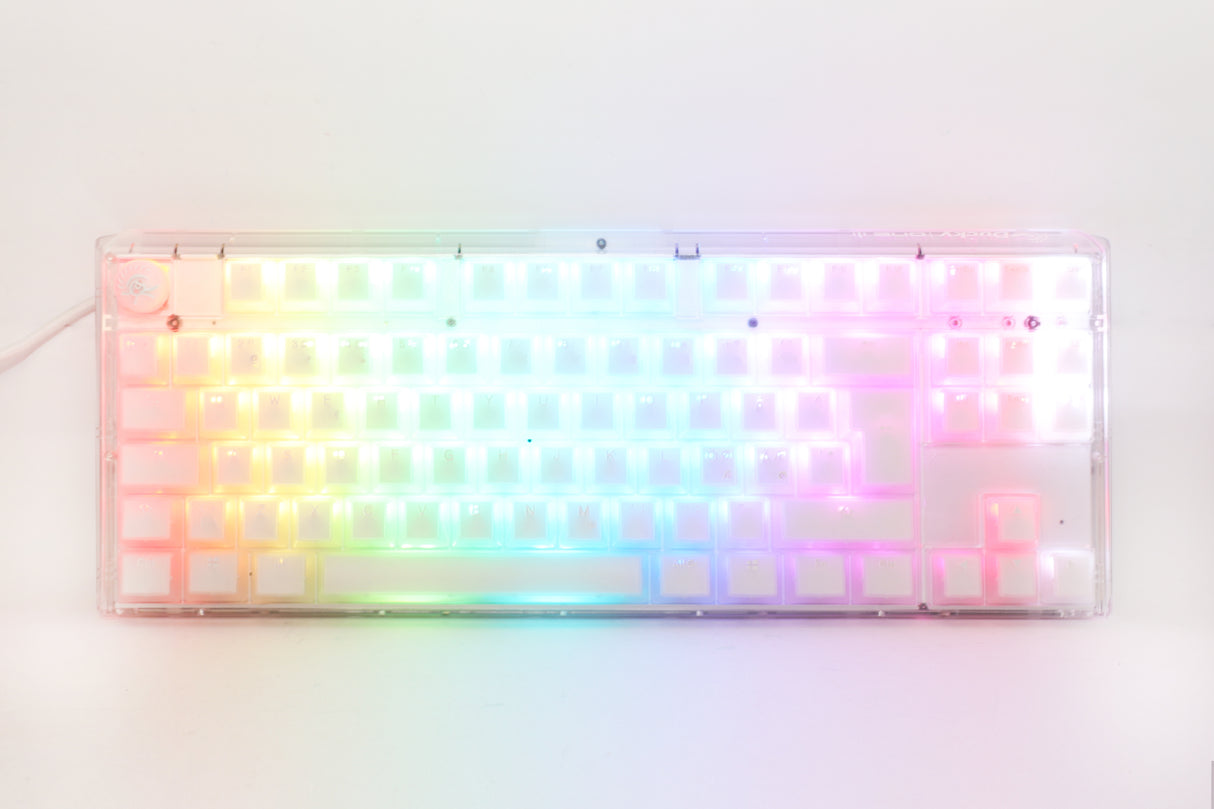 Ducky One 3 - Aura White Nordic - TKL - Körsbärsröd - RGB