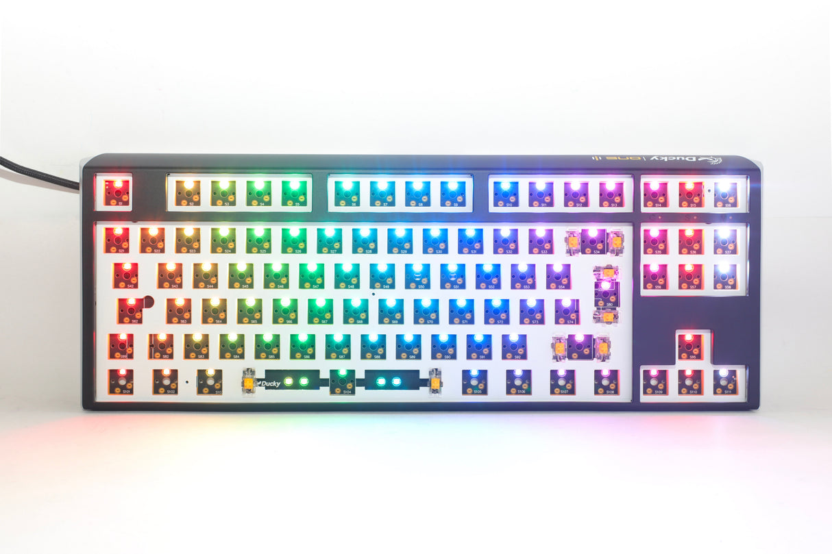 Ducky One 3 - Hot Swap ISO Barebone Black - TKL - RGB - Utan brytare/tangentknappar