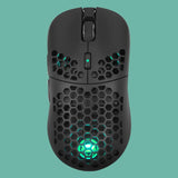 Gamiac PX71 Mus Sort Trødløs