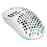 Gamiac PX71 Mus - Hvid Trødløs