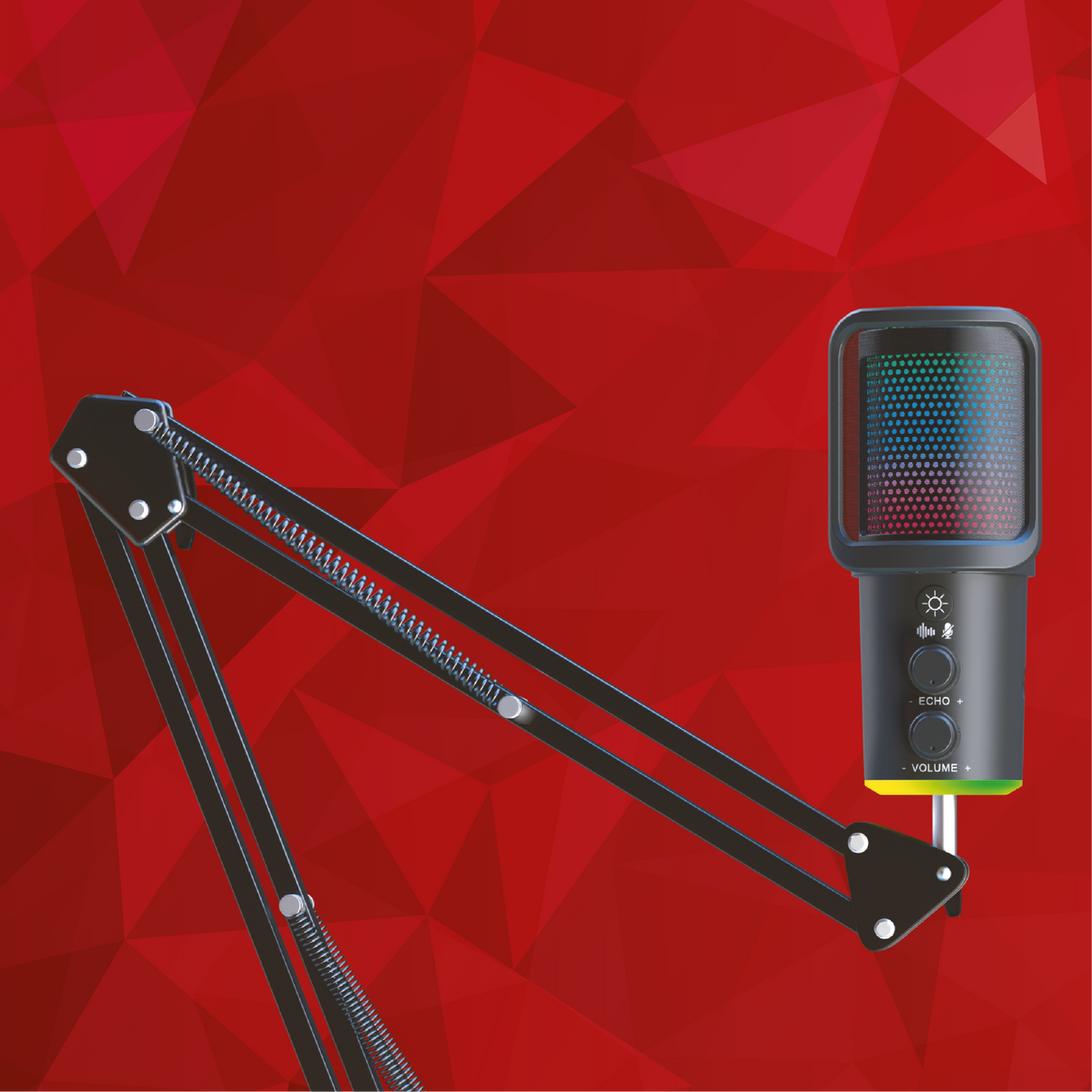 MECHARITE AURA RGB Gaming Mikrofon