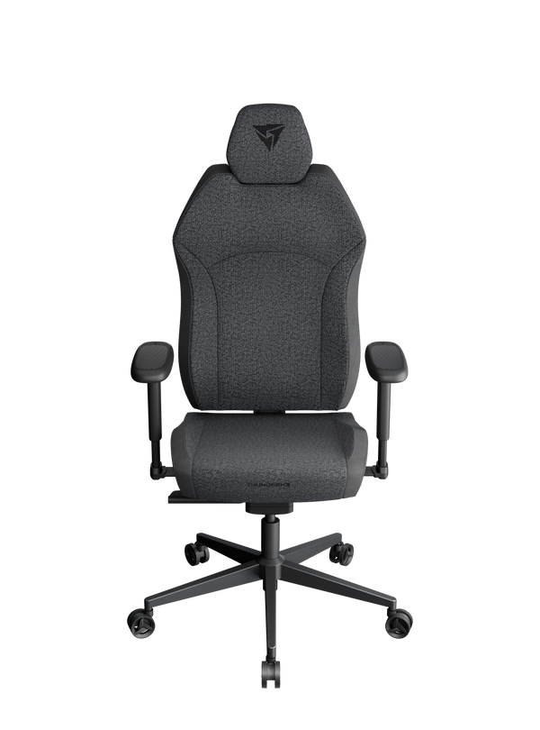 ThunderX3 TX3 SOLO – Loft Air mörkgrå kontorsstol med SYNC4- och 6D-justering (max 125 kg)
