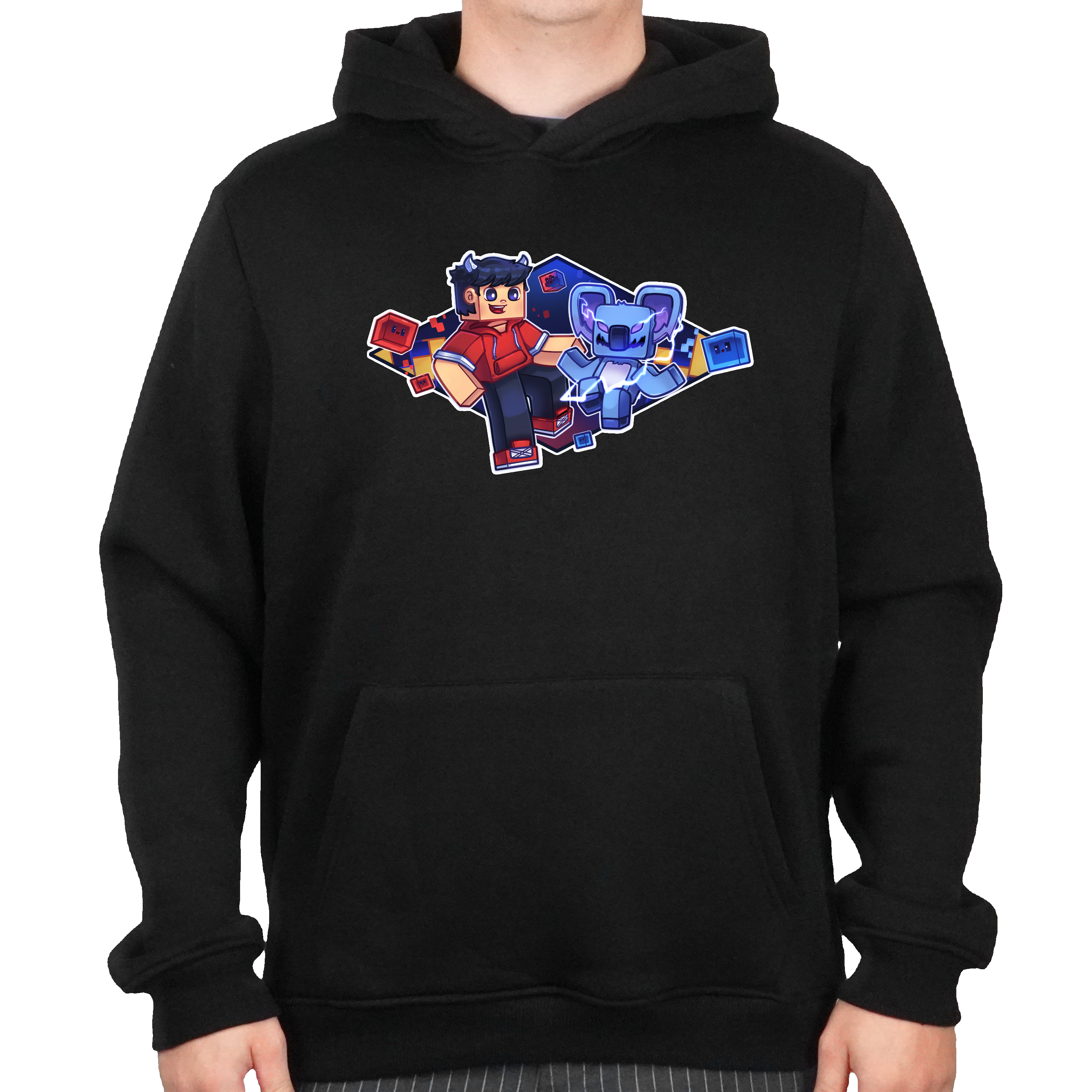 Shadys Koala i rummet Hoodie - Sort