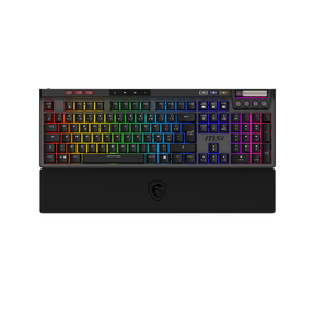 MSI STRIKE PRO WIRELESS SILENT tastatur - fransk AZERTY - fransk AZERTY-layout