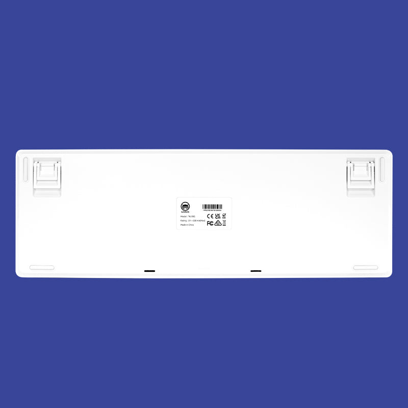 Gamiac TKL90G - Hvid/Rød - TKL Tastatur - Rød Switch