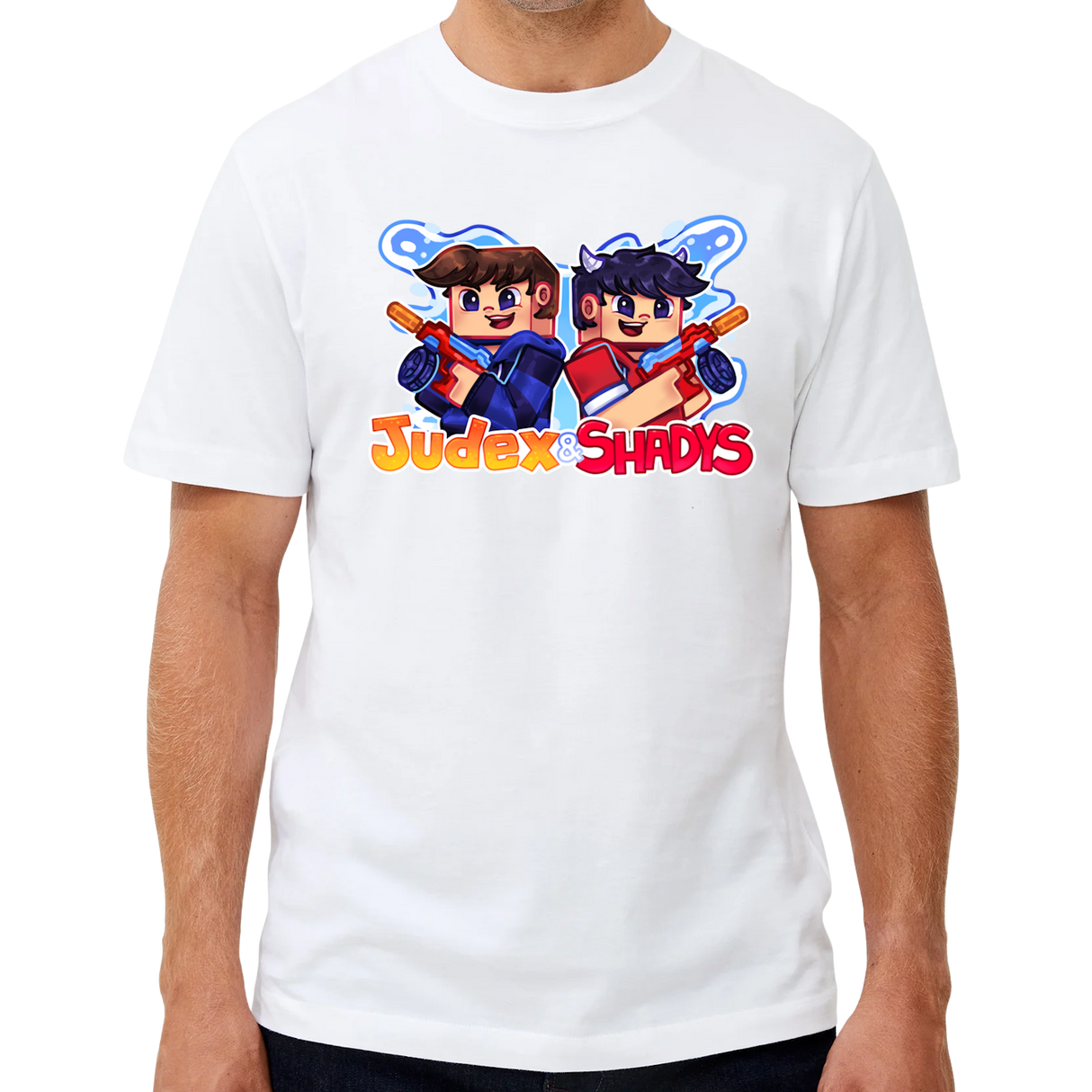 Judex x Shadys Vattenpistol T-shirt - Vit