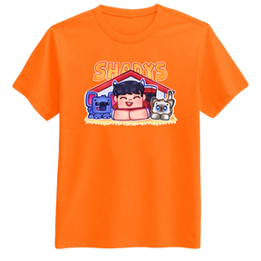 Shadys Kæledyr Tee - Orange ShadysMC