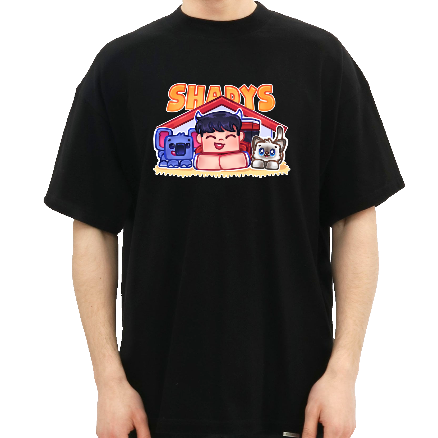 Shadys Kæledyr Tee - Sort ShadysMC