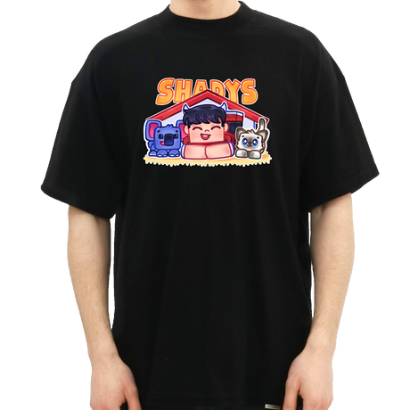 Shadys Kæledyr Tee - Sort ShadysMC