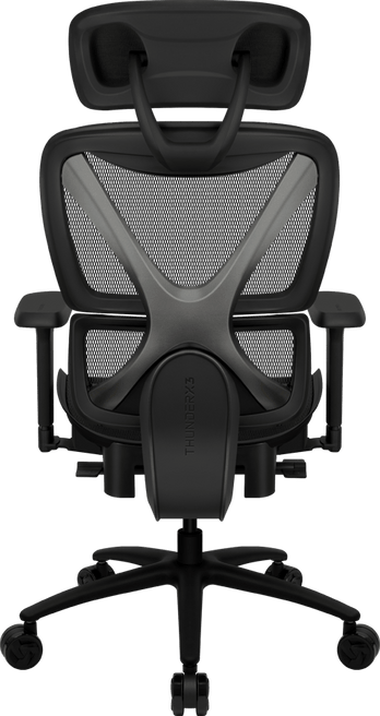 ThunderX3 YTC Mesh Black - Sync5, 125 kg max, 2D armstöd, klass 4 gaslyft