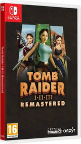 Tomb Raider I-III Remastered Nintendo Switch-spel