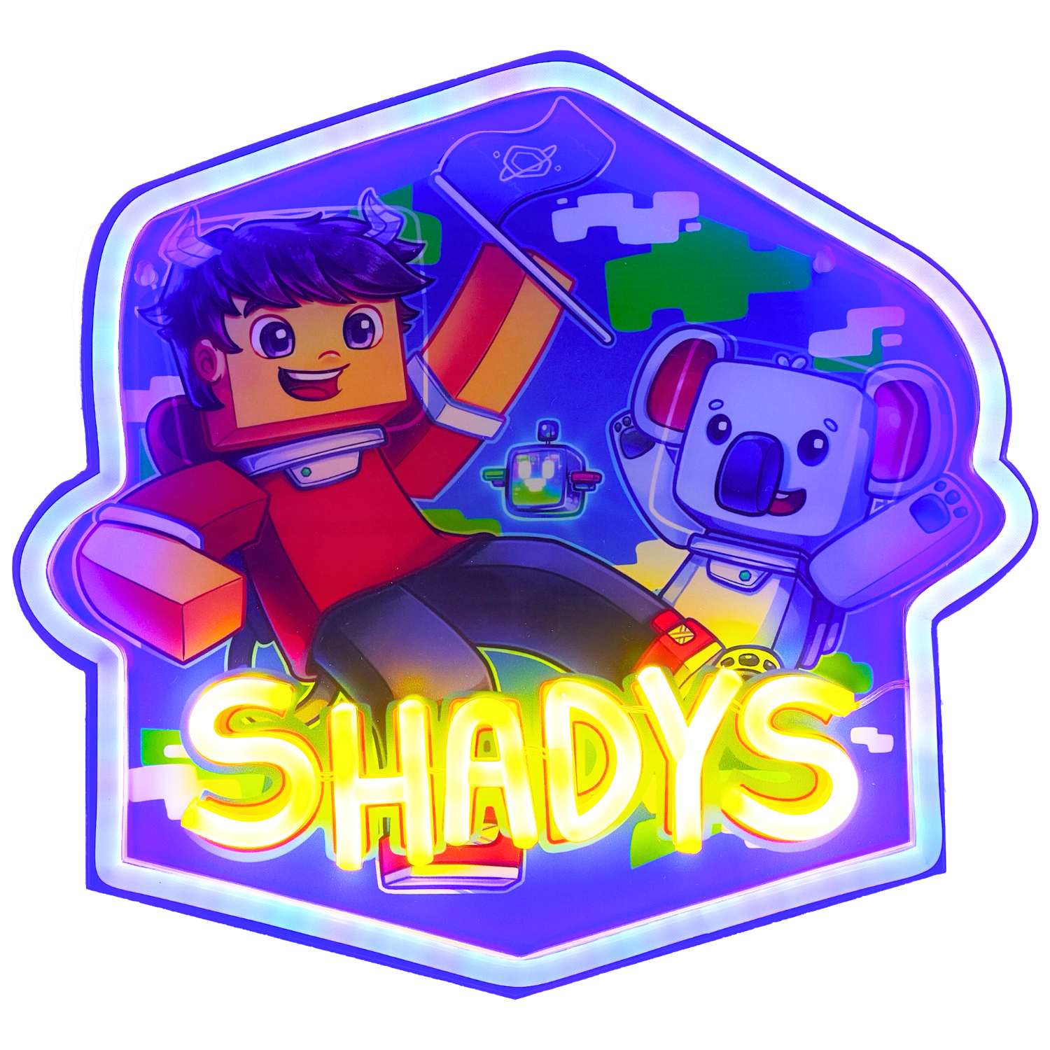 Mecharite x Shadys - Koala LED Neon Lampe