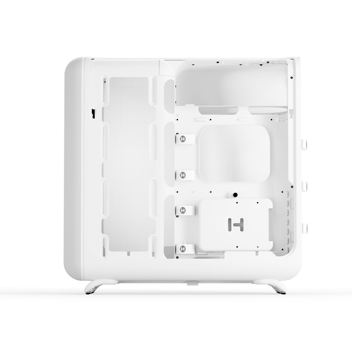 HYTE X50 Midi-Tower – Mesh Snow White