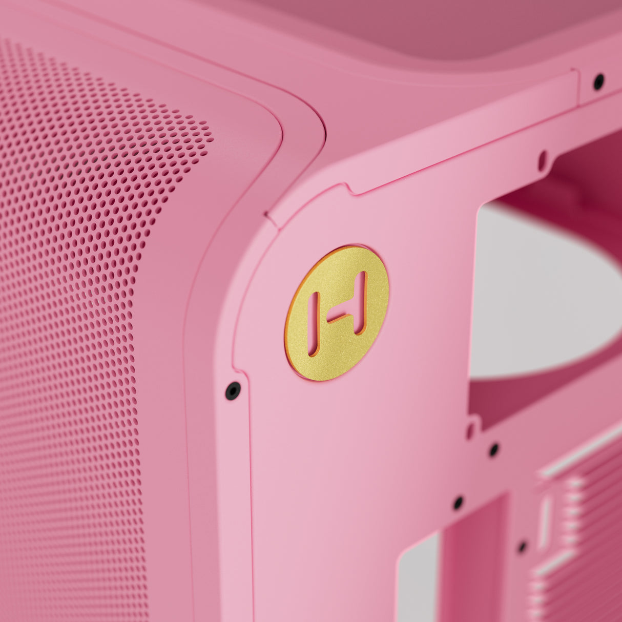 HYTE X50 Midi-Tower – Strawberry Milk / Pink