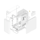 HYTE X50 Midi-Tower – Snövit