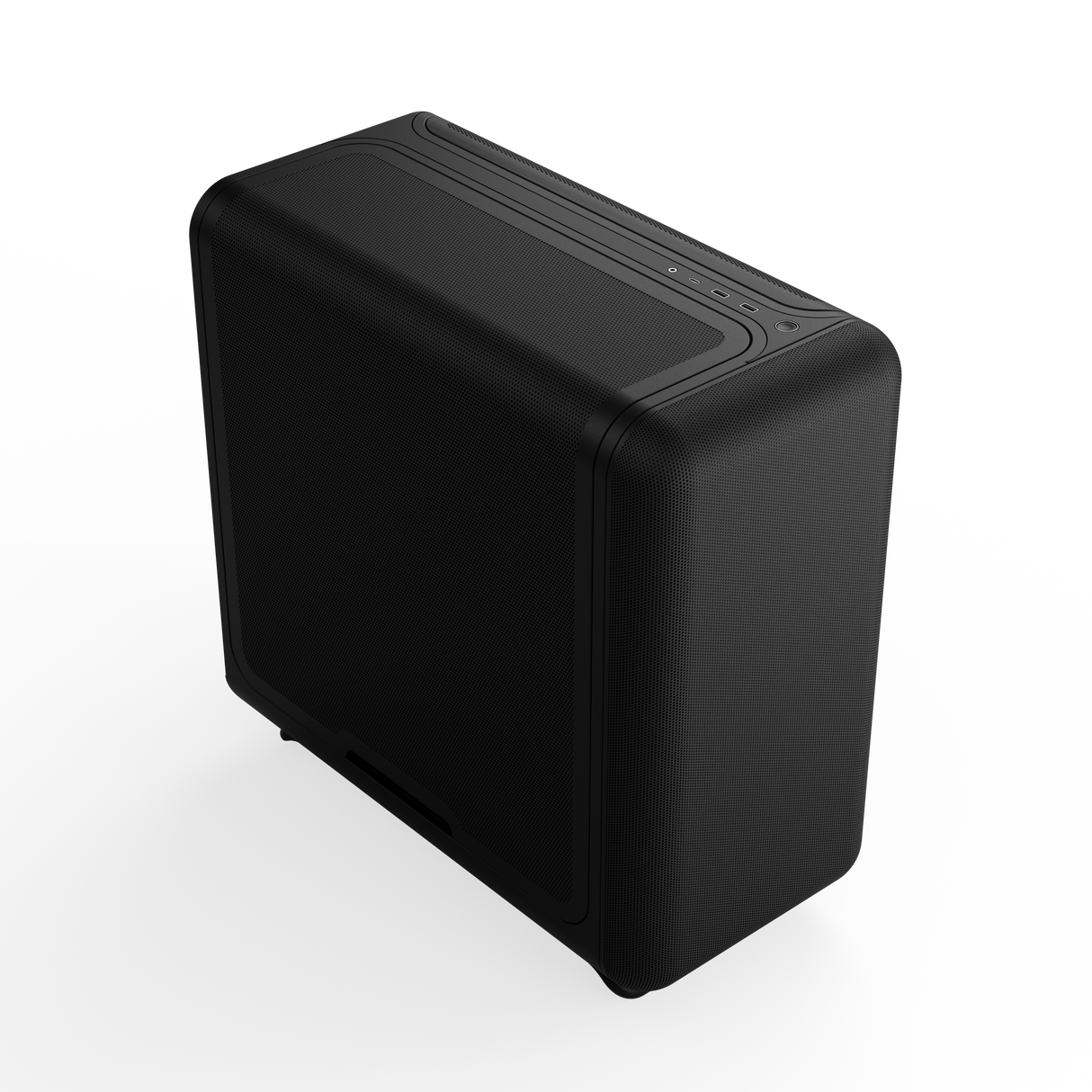 HYTE X50 Midi-Tower – Kolsvart