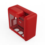 HYTE X50 Midi-Tower – Wild Cherry / Röd