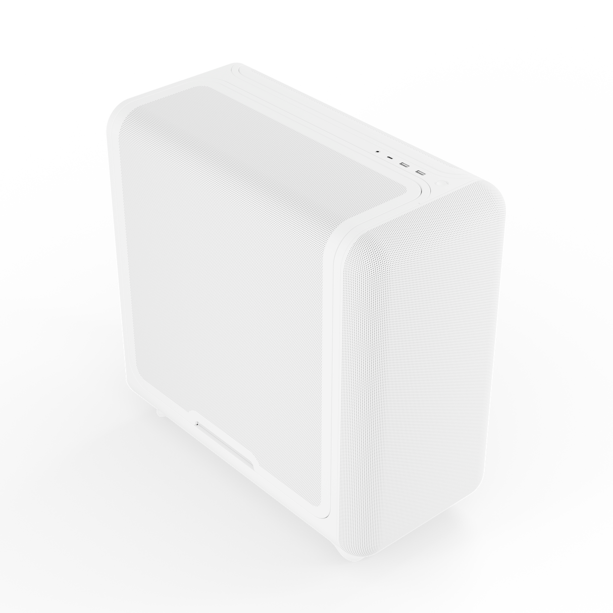 HYTE X50 Midi-Tower – Mesh Snow White