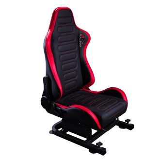 XROCKER XR RACING CHICANE RACING-SATS FÖR XR RACING RIG - SVART OCH RÖD