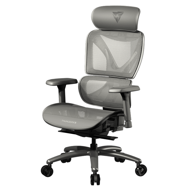 ThunderX3 XTC Mesh Grå Gamingstol Max 125 kg