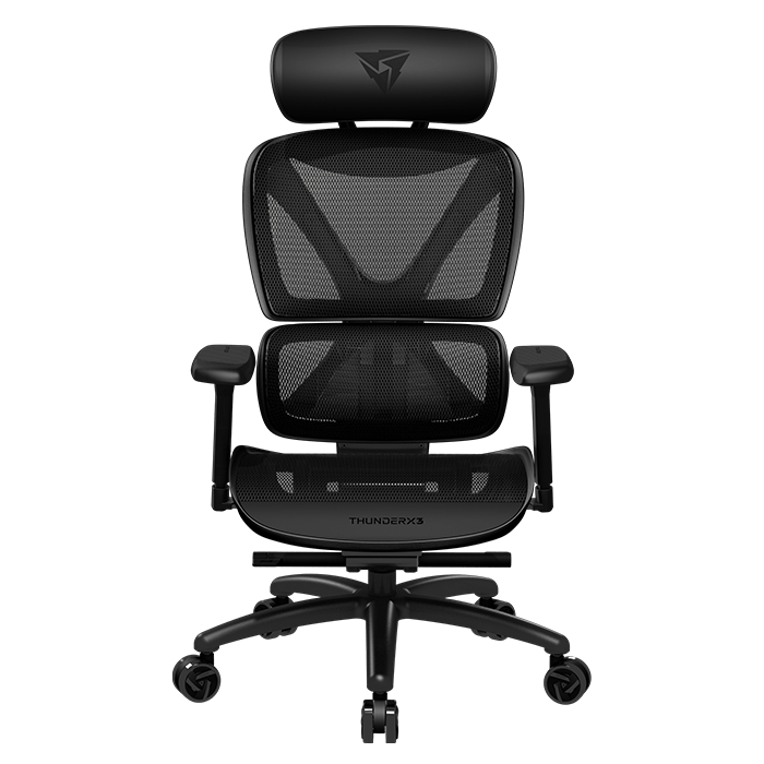 ThunderX3 XTC Mesh Black Gamingstol Max 125 kg