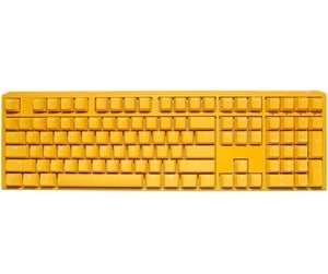 Ducky One 3 - Gul Ducky - Fullstor - Körsbärsröd