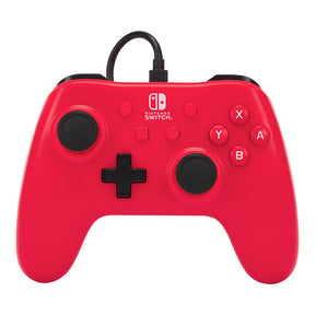 PowerA Wired Controller – Raspberry Red – Nintendo Switch – produktbillede 1
