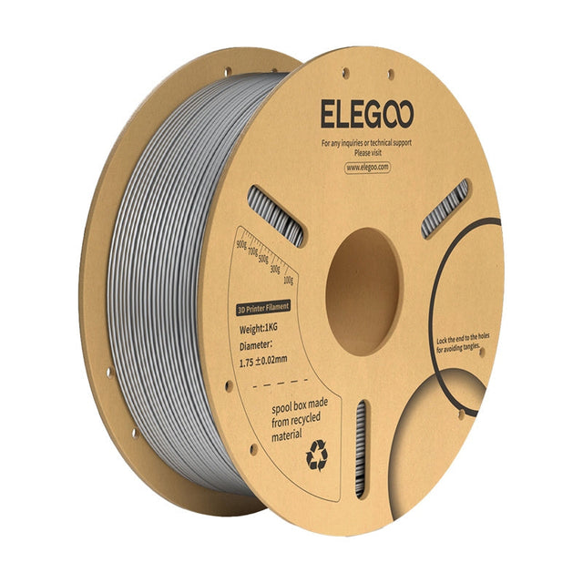 Elegoo PLA+ filament – Star Gray, 1 kg
