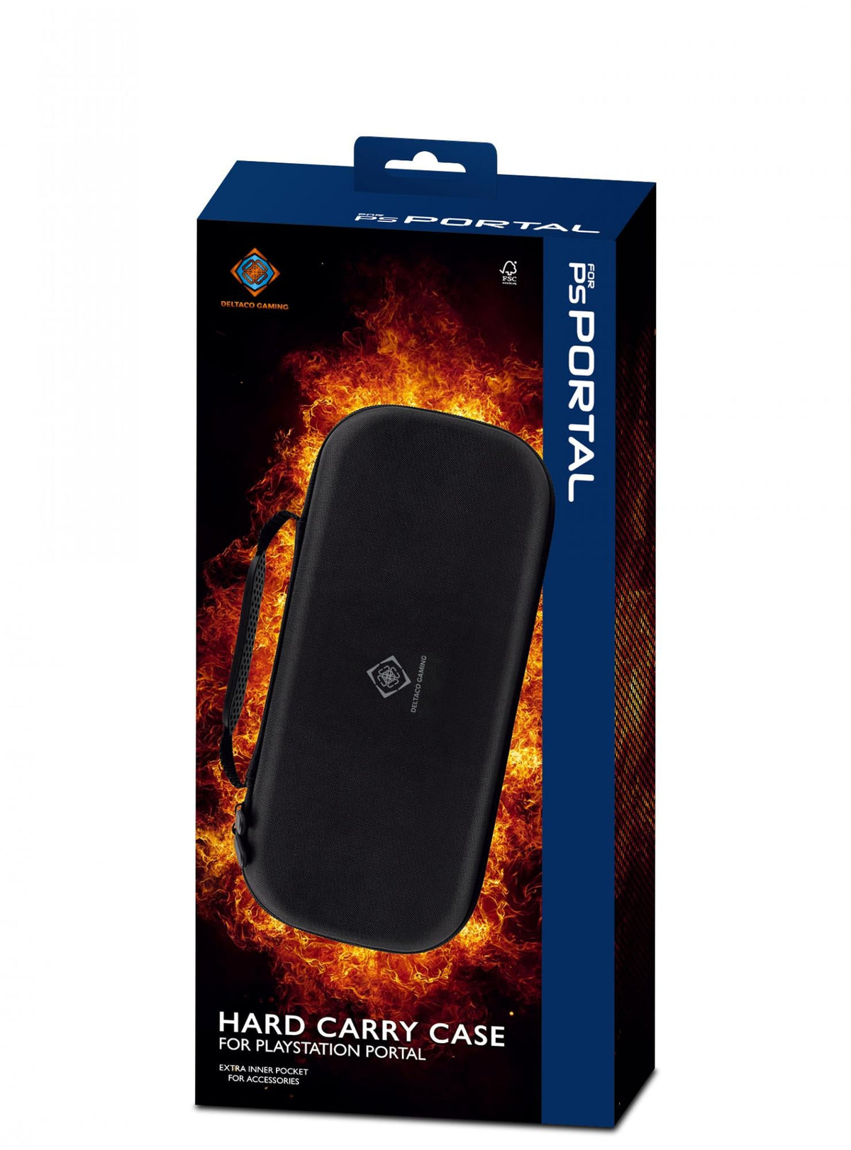 Playstation Portal Hard Carry Case,  Black deltaco_gaming