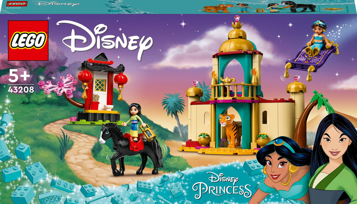 LEGO Disney Jasmine Och Mulans äventyr 43208