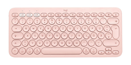 Logitech - K380 for Mac Multi-Device Bluetooth Keyboard, Rose (Nordic)