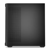 Sharkoon AK4W RGB Strip Black Mesh Front Tempered Glass ARGB Strip 4x 120mm Fans USB-C BTF ATX Gaming PC Case Sharkoon