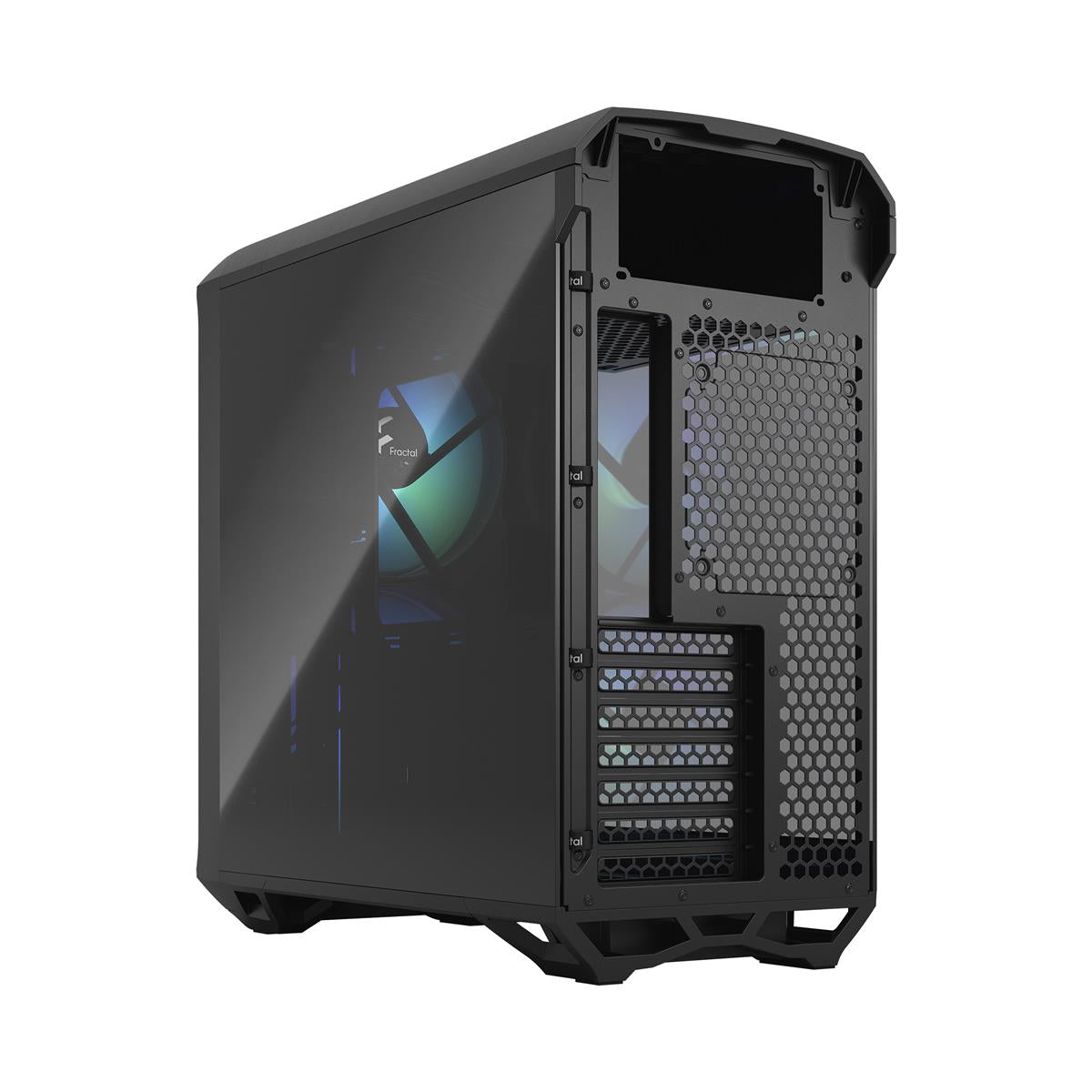 Fractal Design Torrent Kompakt RGB Svart TG Ljusfärg
