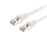 Equip Patchkabel Cat6       S/FTP 2xRJ45 50.00m    weiß LSZH Polybeutel Equip