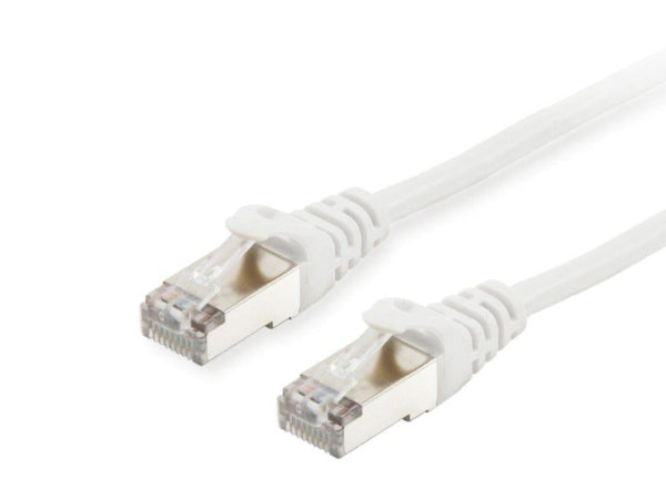 Equip Patchkabel Cat6       S/FTP 2xRJ45 50.00m    weiß LSZH Polybeutel Equip