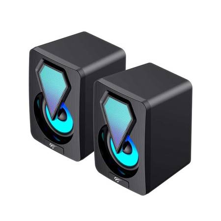 Datorhögtalare Havit SK210mini PRO 2.0 RGB (svart)