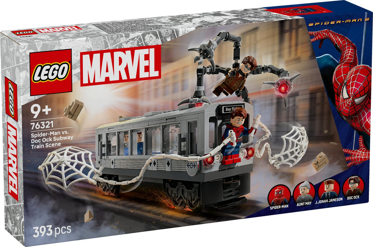 LEGO - Super Heroes - Spider-Man vs. Doc Ock: Subway Train Scene (76321) LEGO