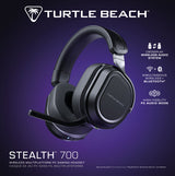 Turtle Beach Stealth 700 Gen 3 – trådløst PC-headset, sort – Emballagens front