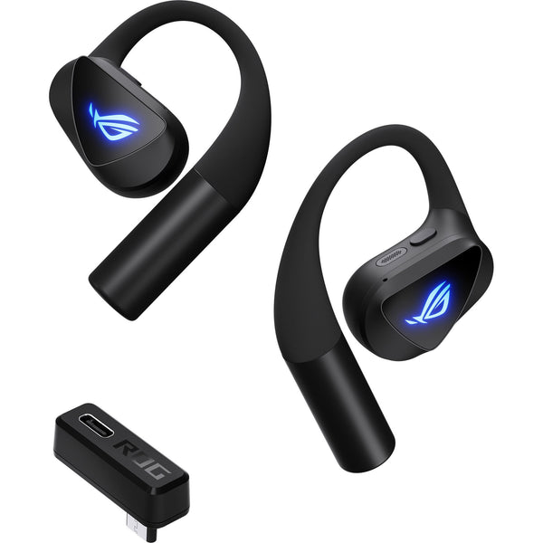ASUS ROG Cetra Open Wireless – trådløse øretelefoner – Sort
