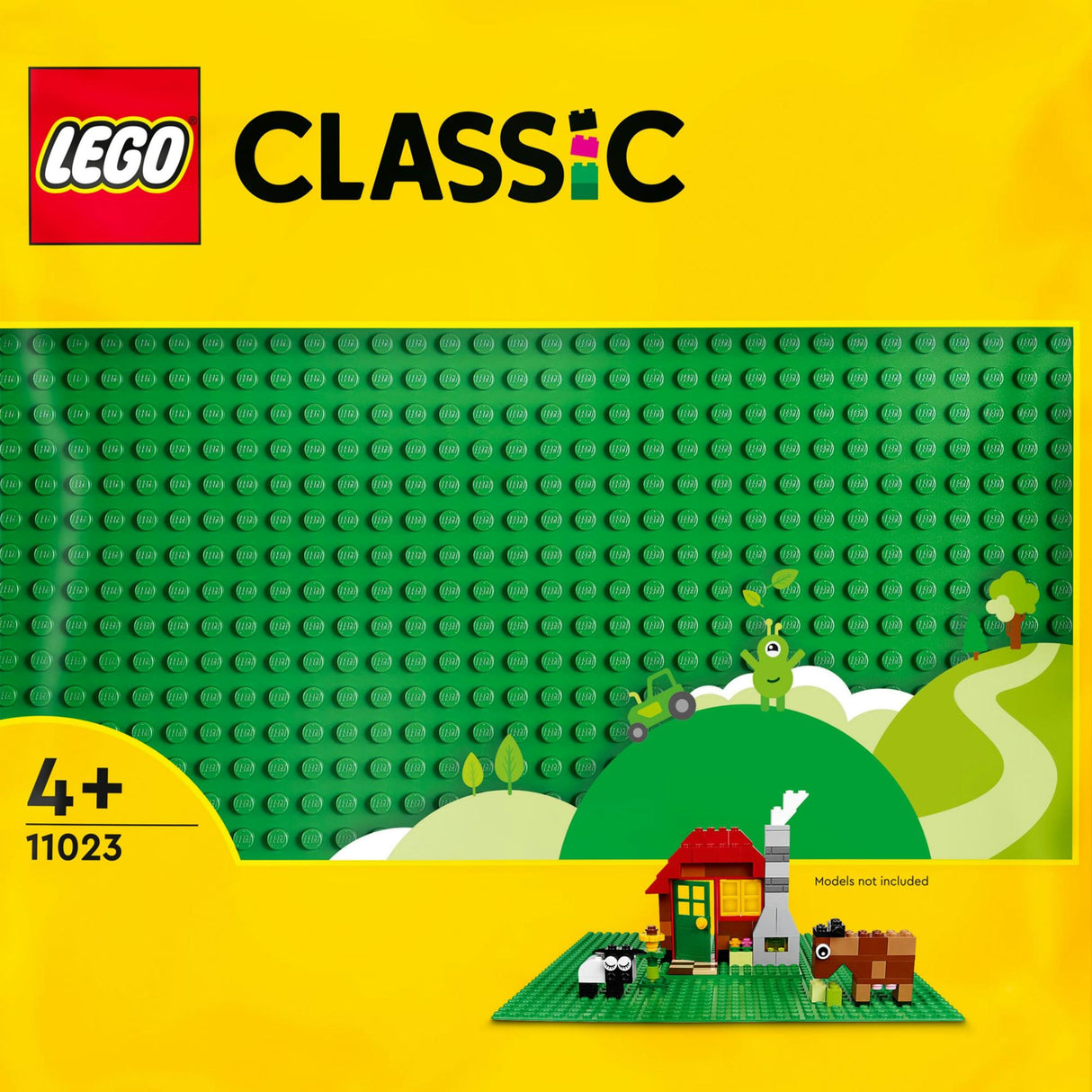 LEGO Classic - Grön Bottenplatta (11023)