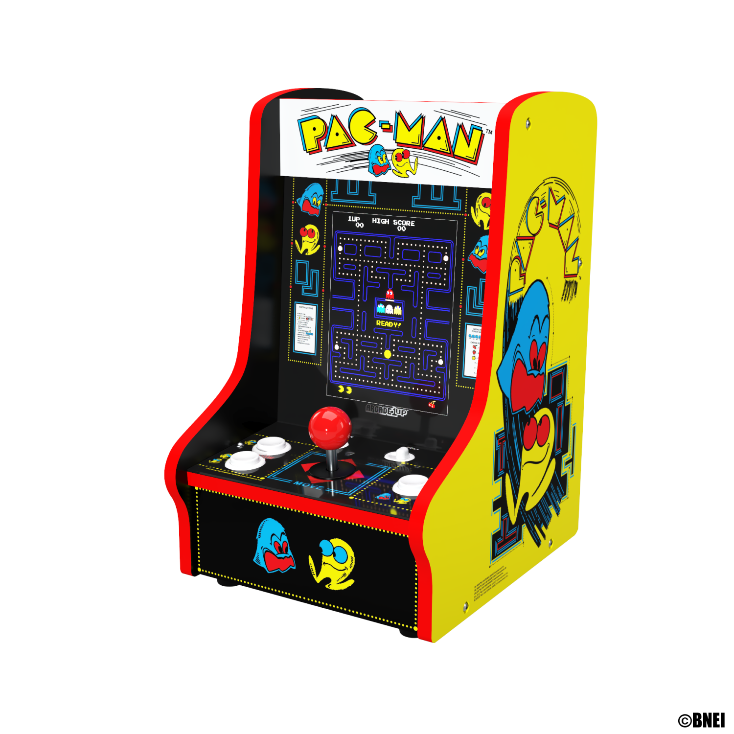 ARCADE 1 UP 2022 COUNTER CADE 1 PLAYER PAC-MAN