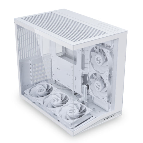 Lian Li O11 Dynamic Mini V2 Flow kabinet – hvid – visning 4