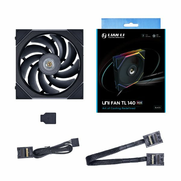 Lian Li UNI FAN TL, Svart - 140mm
