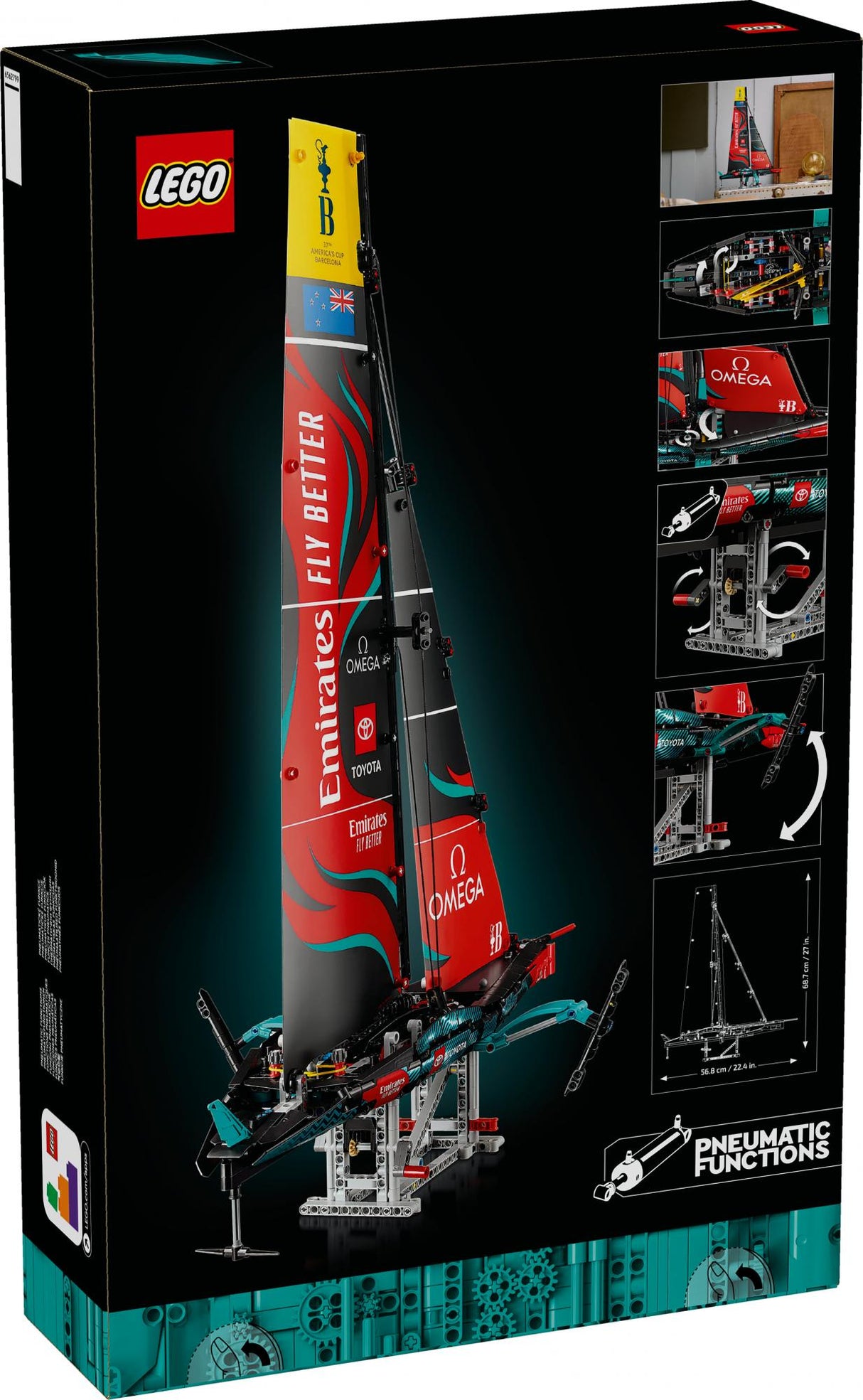 LEGO 42174 Technic Emirates Team New Zealand AC75 Racing Yacht LEGO