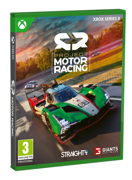 Project: Motor Racing – Xbox Series X – spilomslag