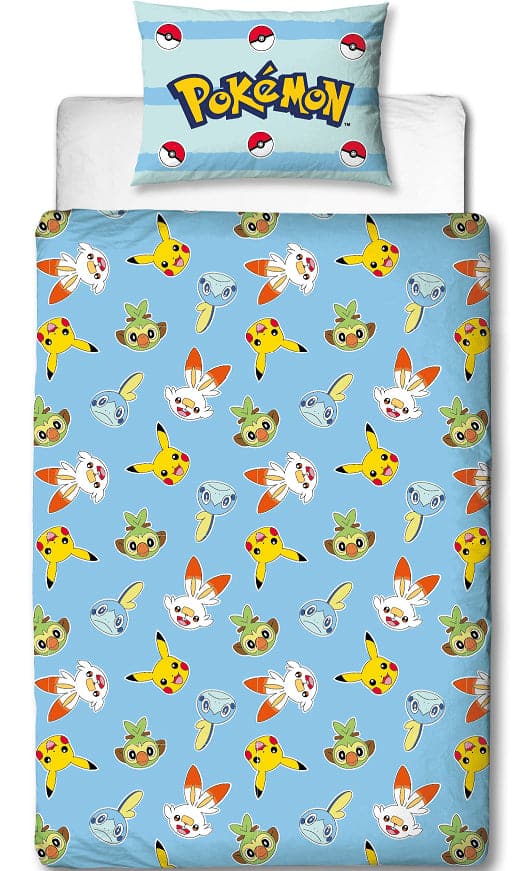 Sängkläder - Vuxenstorlek 140 X 200 Cm - Pokémon