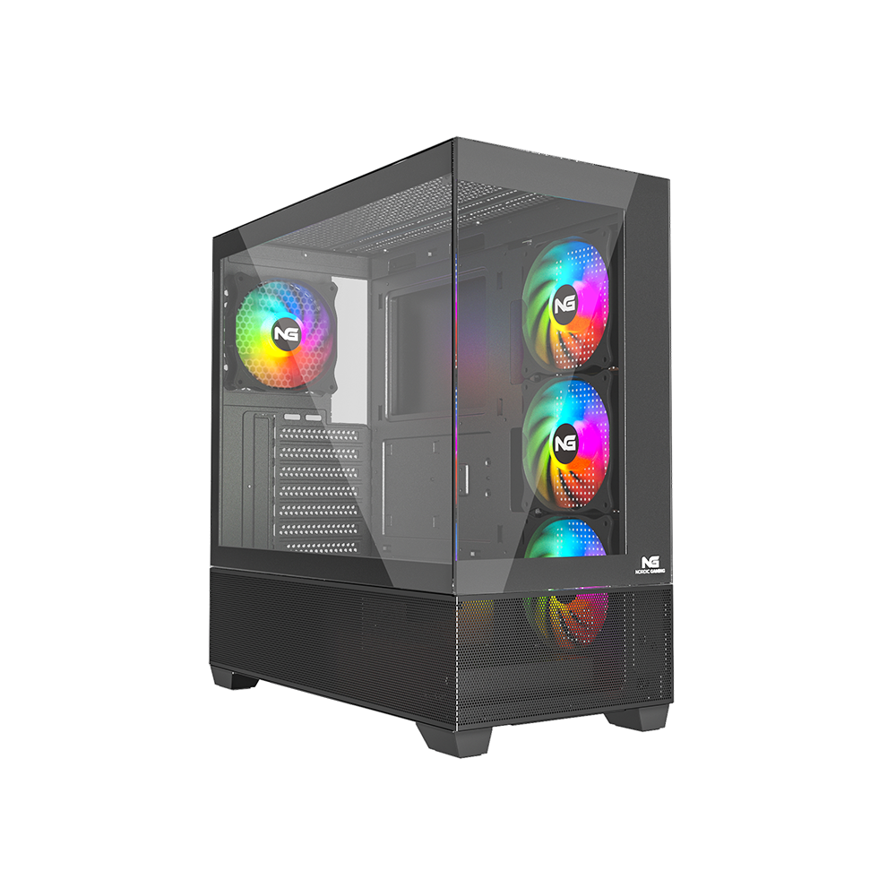 Nordic Gaming Hugin RGB Tower ATX - Svart