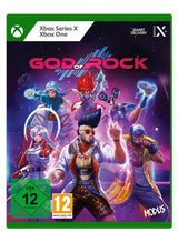 God of Rock – tysk import – Xbox One / Xbox Series X – forside